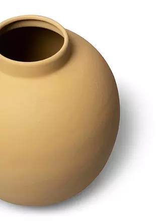 FYNCH-HATTON | Jarrón de metal MOYA Corn de 28 cm de grande | gelb